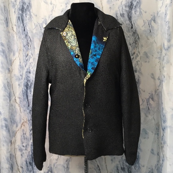 Vintage Reversible textured soft jacket great for travel - Picture 5 of 8